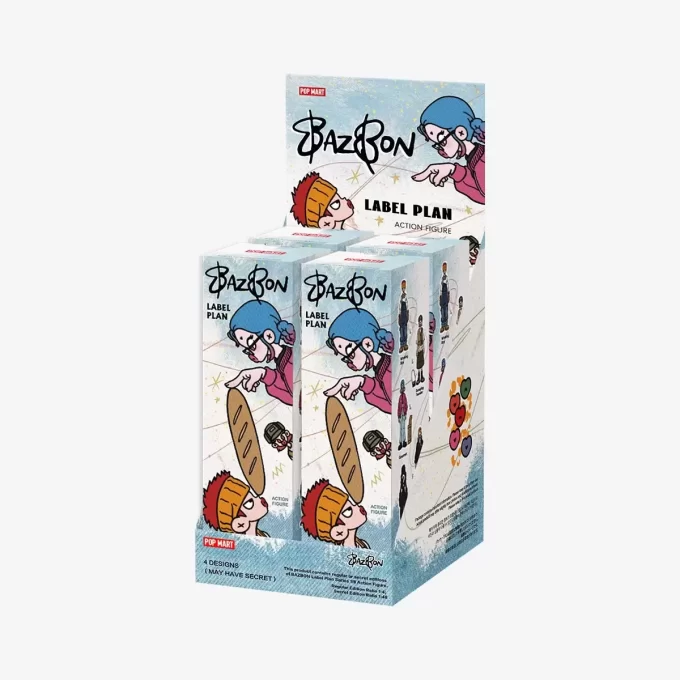 Figura de acción BAZBON Label Plan Series 1/8