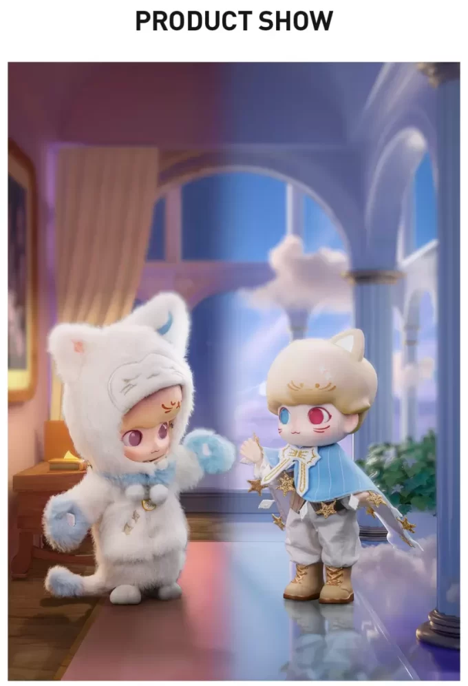 Figura de acción de la serie DIMOO Dream Travel