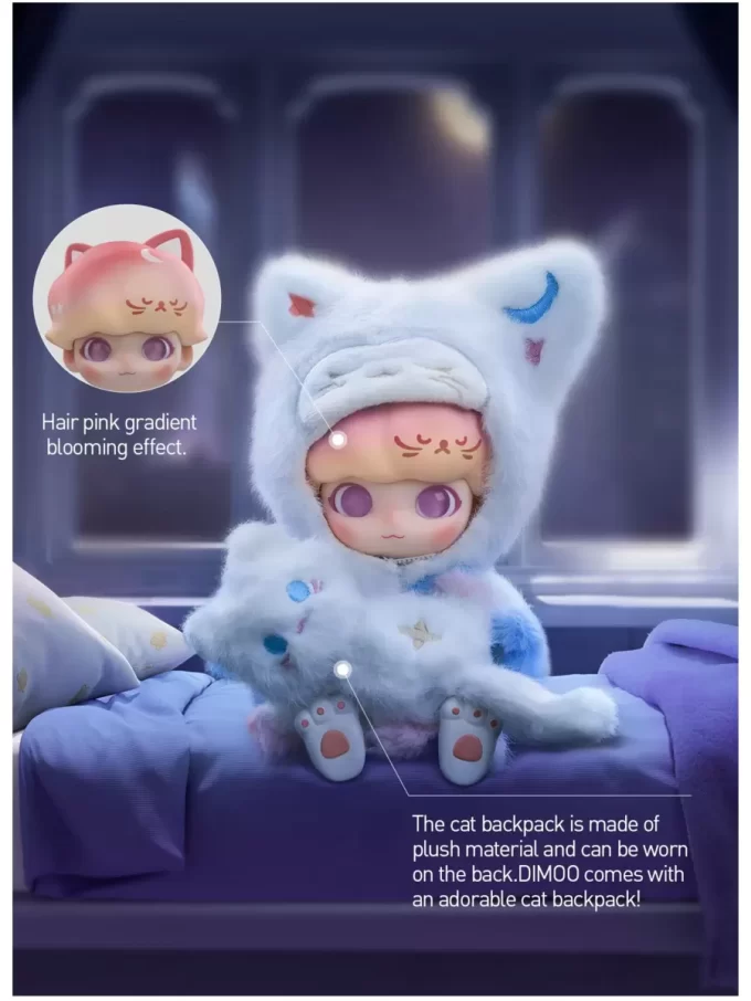 Figura de acción de la serie DIMOO Dream Travel