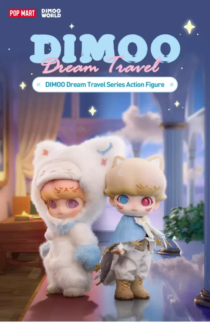 Figura de acción de la serie DIMOO Dream Travel