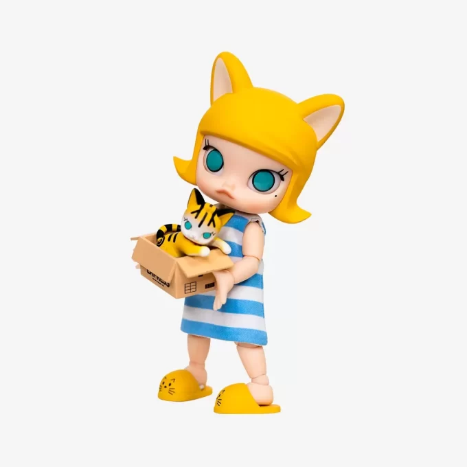 Figura de acción de MOLLY El gato en la caja