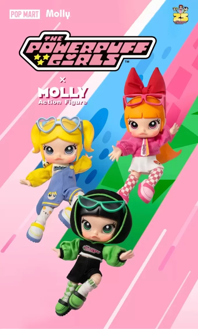 Figura de acción de MOLLY × Las Chicas Superpoderosas