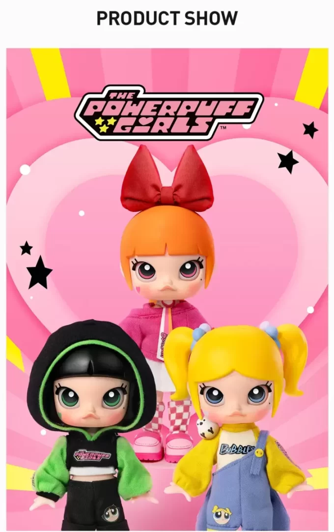 Figura de acción de MOLLY × Las Chicas Superpoderosas