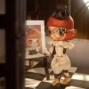 Figura de acción de MOLLY, pintora victoriana, escala 1/8