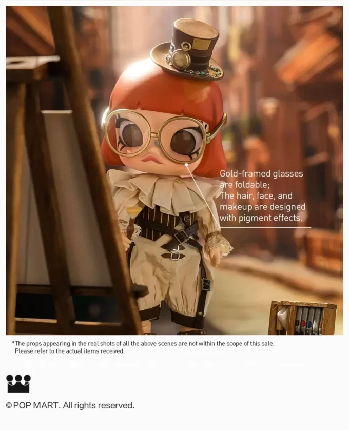 Figura de acción de MOLLY, pintora victoriana, escala 1/8