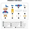 Figura de acción DIMOO del Pato Donald a escala 1/8