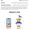 Figura de acción DIMOO del Pato Donald a escala 1/8