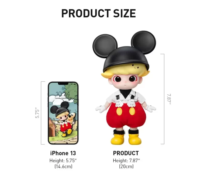Figura de acción DIMOO MICKEY 1/8