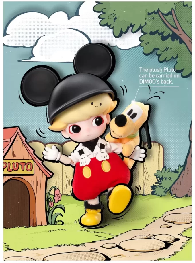 Figura de acción DIMOO MICKEY 1/8