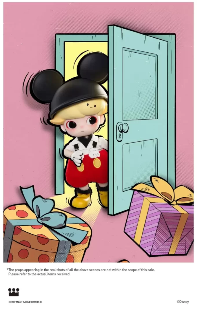 Figura de acción DIMOO MICKEY 1/8