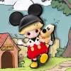 Figura de acción DIMOO MICKEY 1/8
