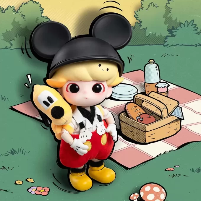 Figura de acción DIMOO MICKEY 1/8