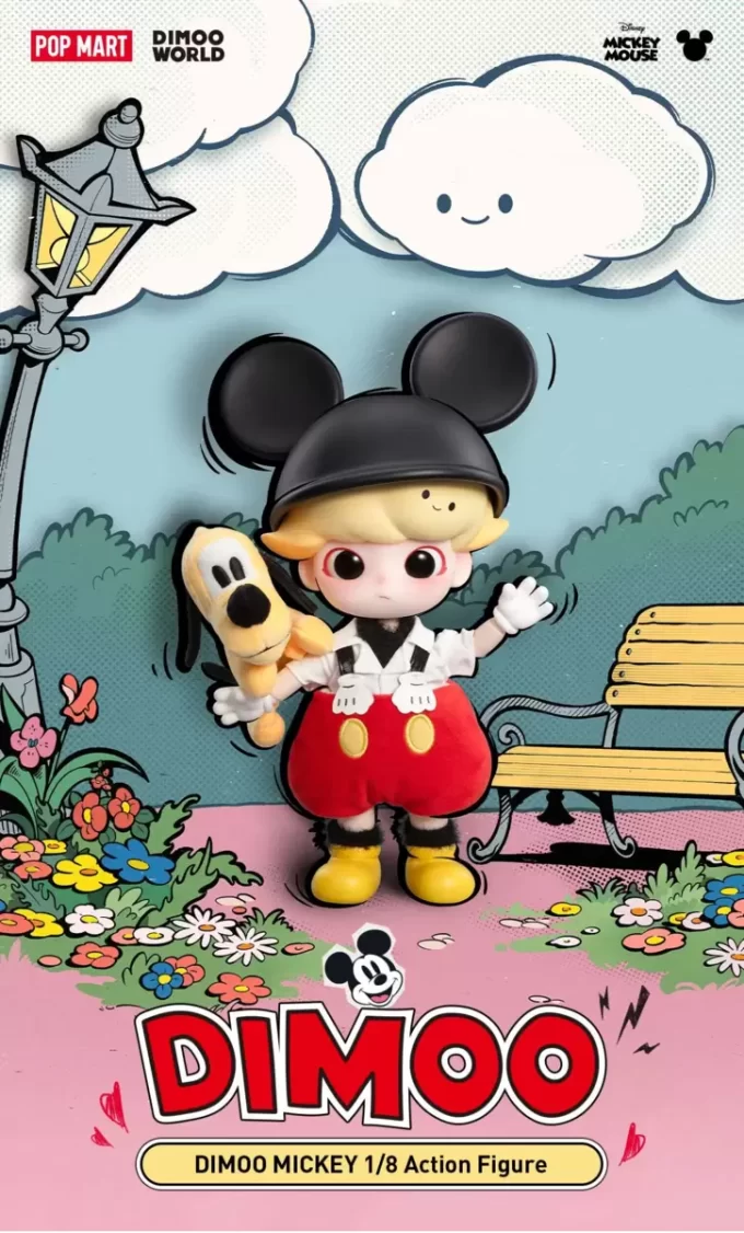 Figura de acción DIMOO MICKEY 1/8