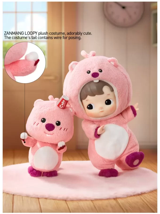 Figura de acción HACIPUPU × ZANMANG LOOPY