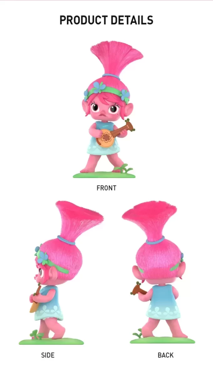 Figura de amapola de Molly Trolls
