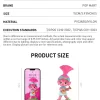 Figura de amapola de Molly Trolls