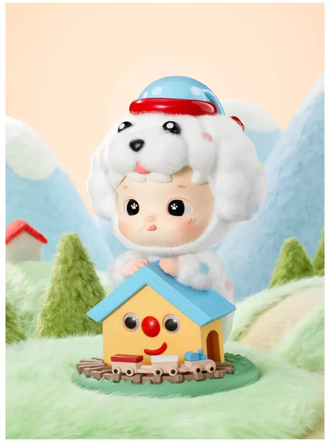 Figura de cachorro esponjoso HACIPUPU