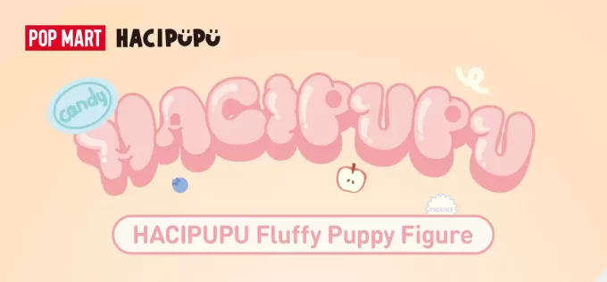 Figura de cachorro esponjoso HACIPUPU