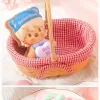 Figura de cesta de galletas de frijoles dulces
