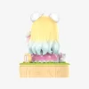 Figura de conejito de corazón rosa