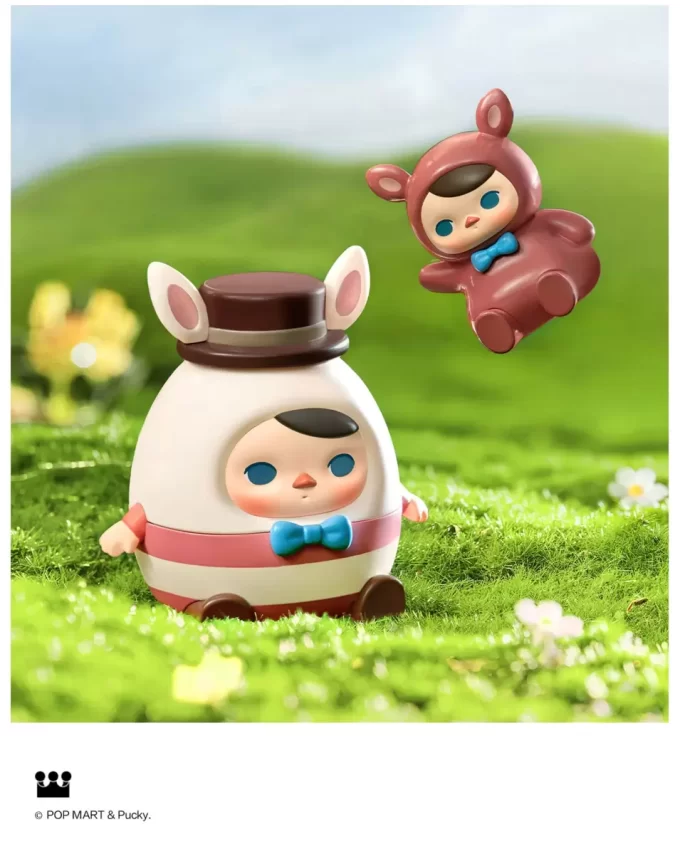 Figura de conejito de huevo PUCKY