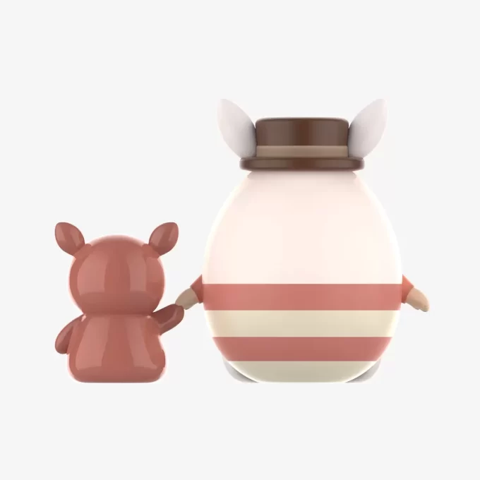 Figura de conejito de huevo PUCKY