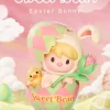 Figura de conejito de Pascua de frijoles dulces