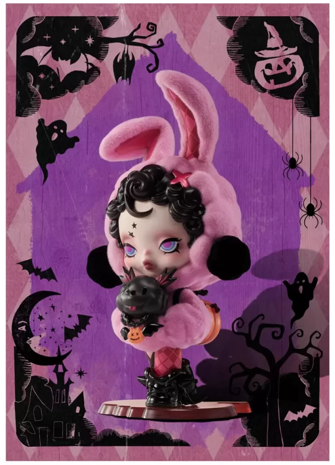 Figura de conejito o perrito SKULLPANDA
