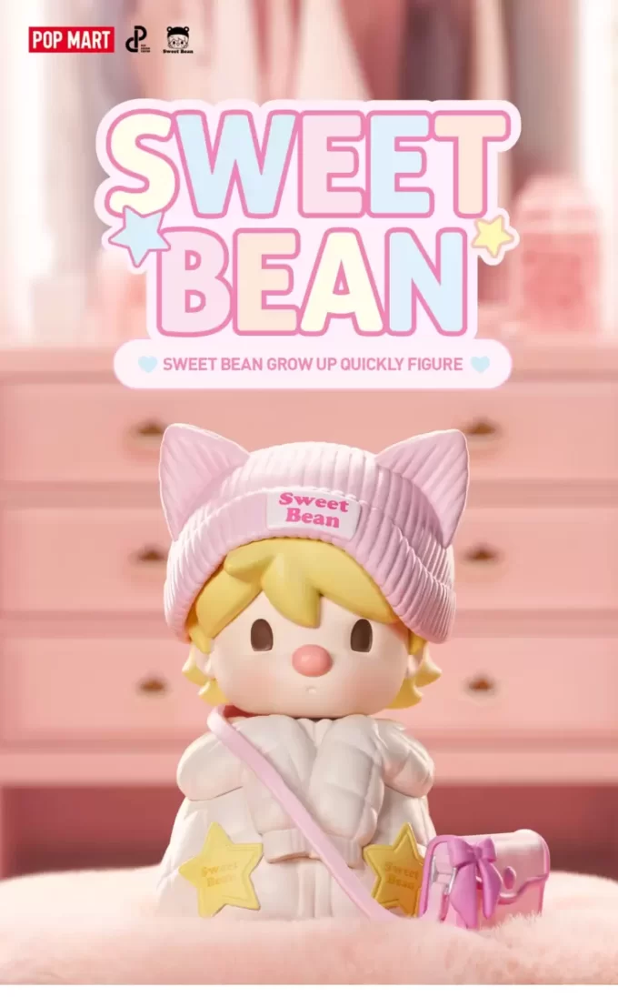 Figura de crecimiento rápido de frijoles dulces