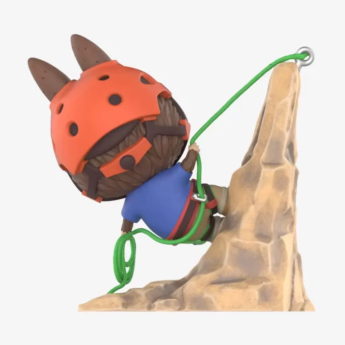 Figura de escalador LABUBU
