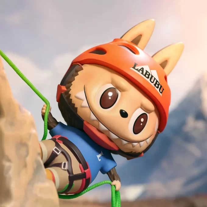 Figura de escalador LABUBU