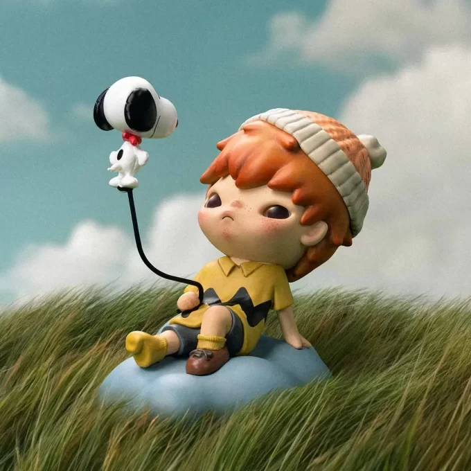 Figura de Hirono × Snoopy