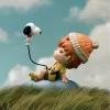 Figura de Hirono × Snoopy