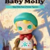 Figura de la bebé Molly, futura pintora