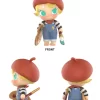 Figura de la bebé Molly, futura pintora