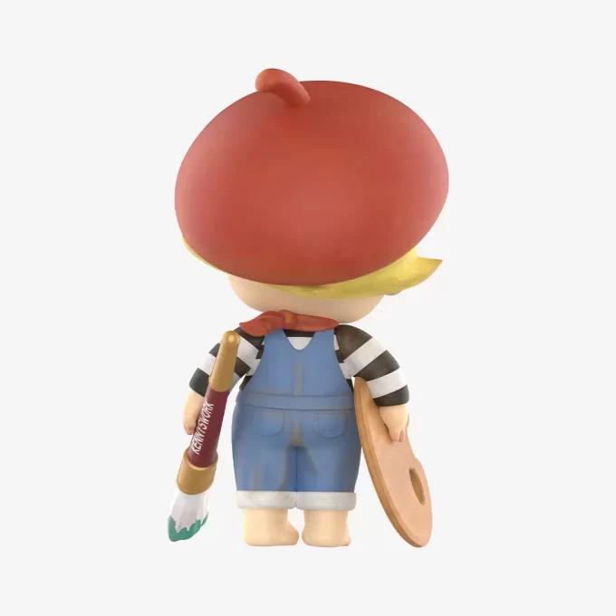 Figura de la bebé Molly, futura pintora