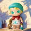 Figura de la bebé Molly, futura pintora