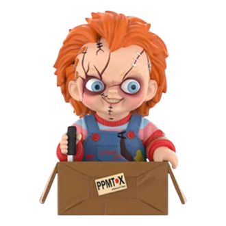 Figura de la franquicia Chucky “Caja de entrega Chucky”