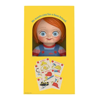 Figura de la franquicia Chucky “Muñeco del Buen Chico”