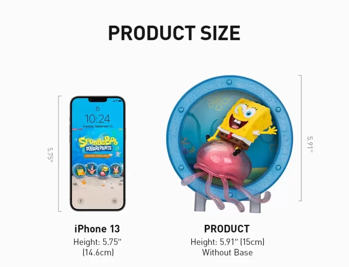Figura de la serie Ventana de Bob Esponja