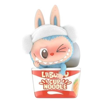 Figura de Labubu Wacky Mart “Fideos en taza”