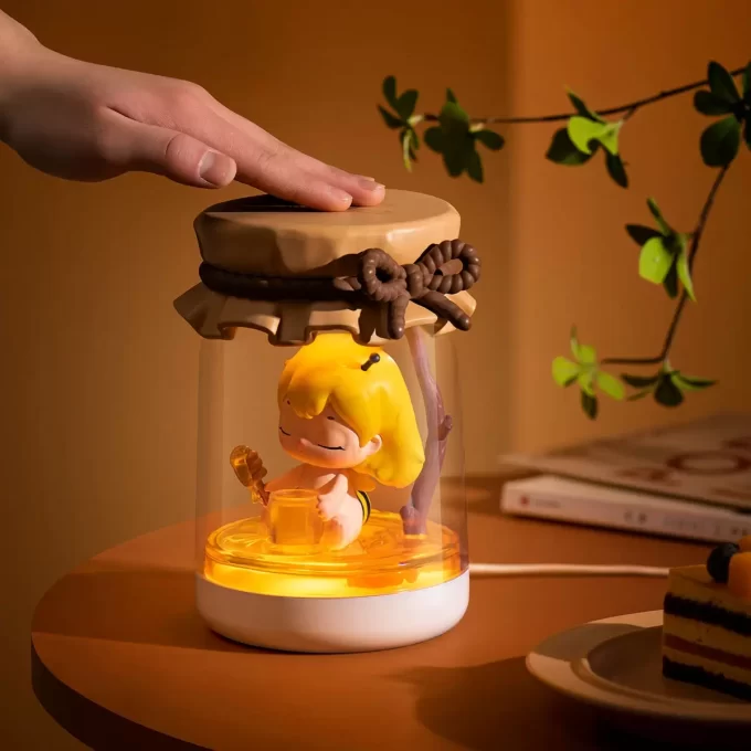 Figura de luz en tarro HONEY BEEDY