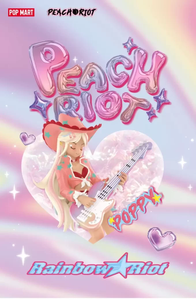Figura de Peach Riot Rainbow Riot – Amapola