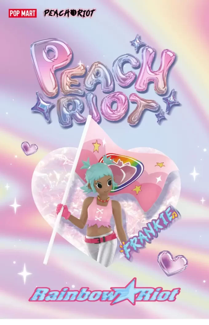 Figura de Peach Riot Rainbow Riot – Frankie