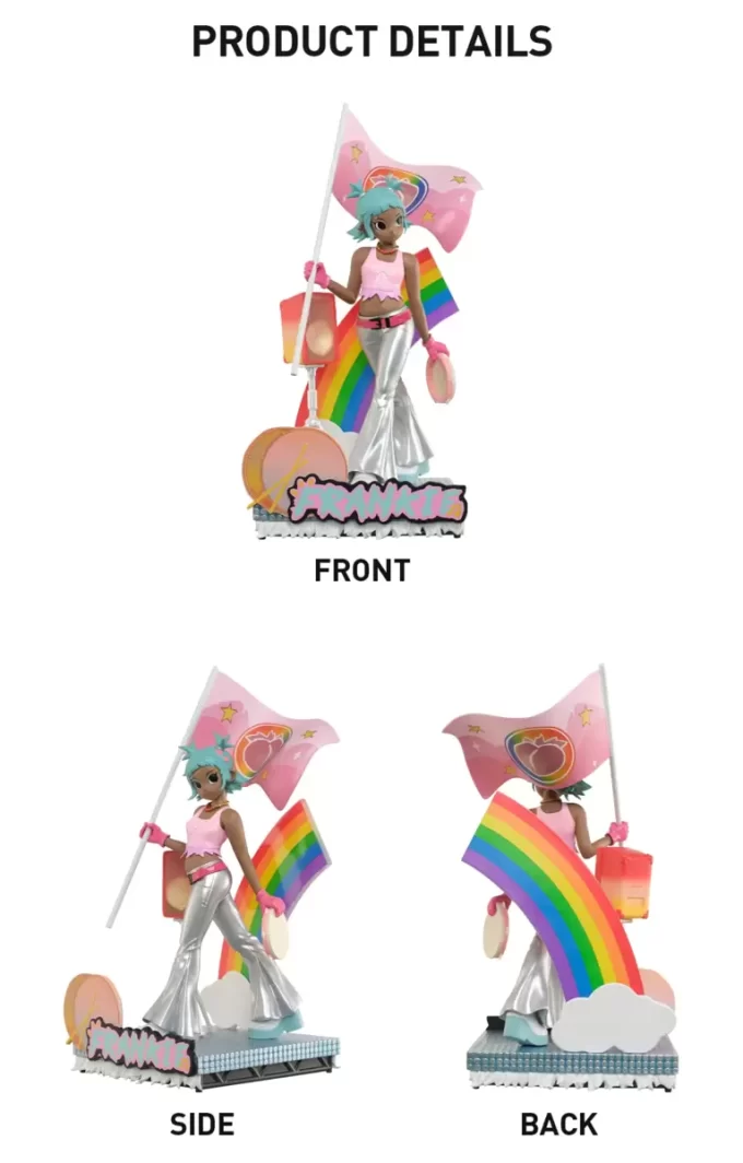 Figura de Peach Riot Rainbow Riot – Frankie