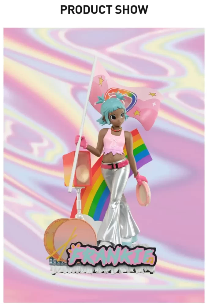 Figura de Peach Riot Rainbow Riot – Frankie