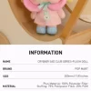 Figura de peluche de la serie Sad Club de CRYBABY