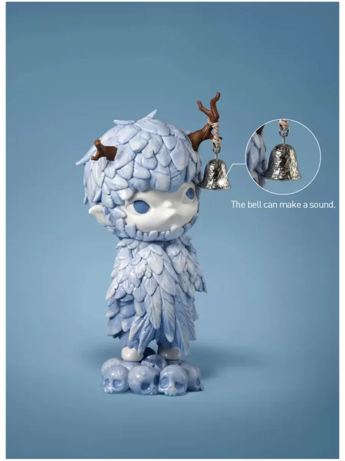 Figura de pluma de cerámica de Hirono