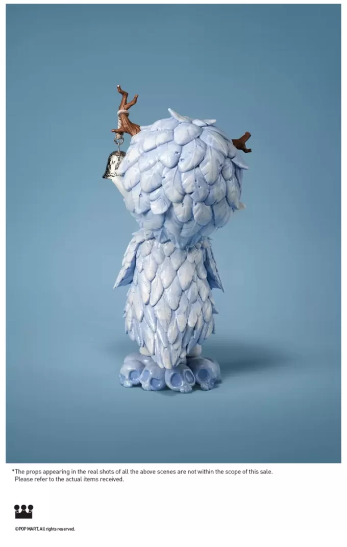 Figura de pluma de cerámica de Hirono
