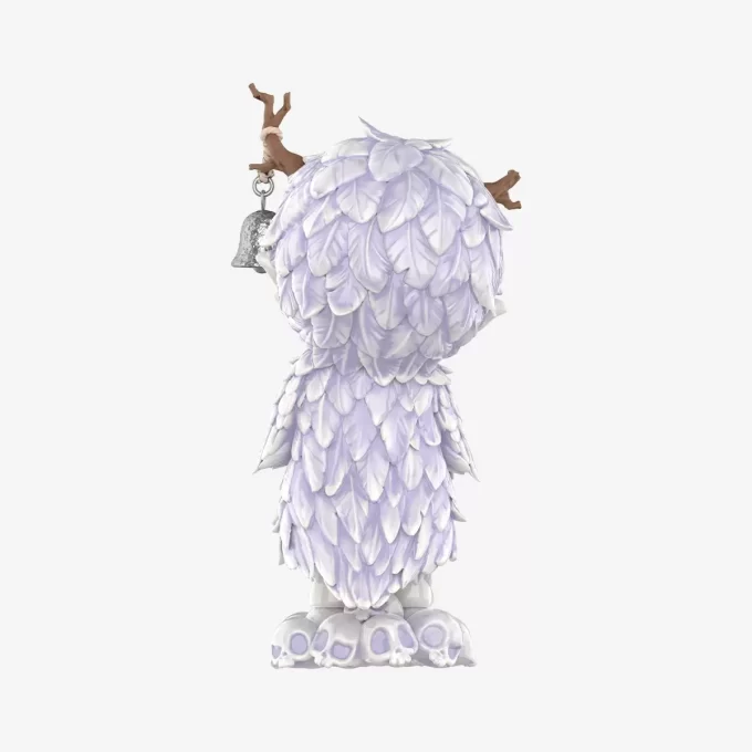 Figura de pluma de cerámica de Hirono